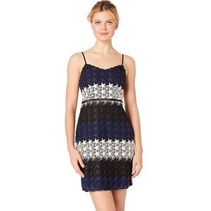 NWOT Bebe embroidered star dress